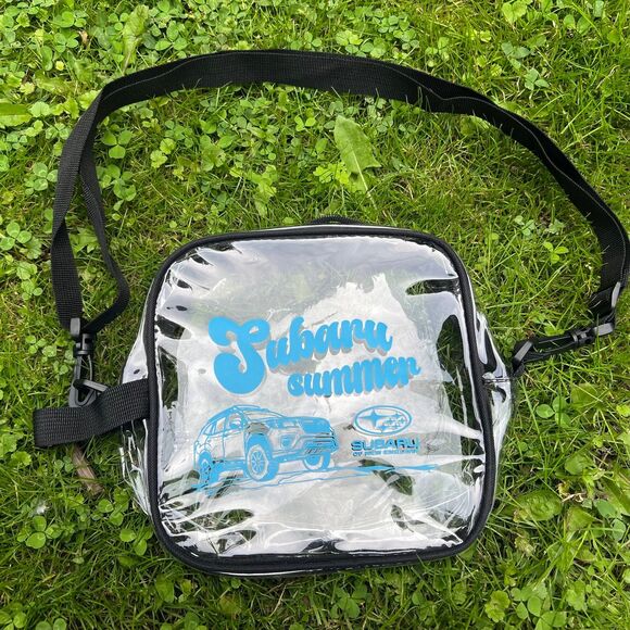 Limited Edition Subaru of New England Outback Summer Clear Cross Body Bag - Picture 11 of 12